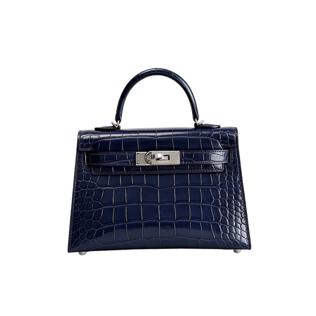 Hermès Mini Kelly II 20 — Blue Saphir