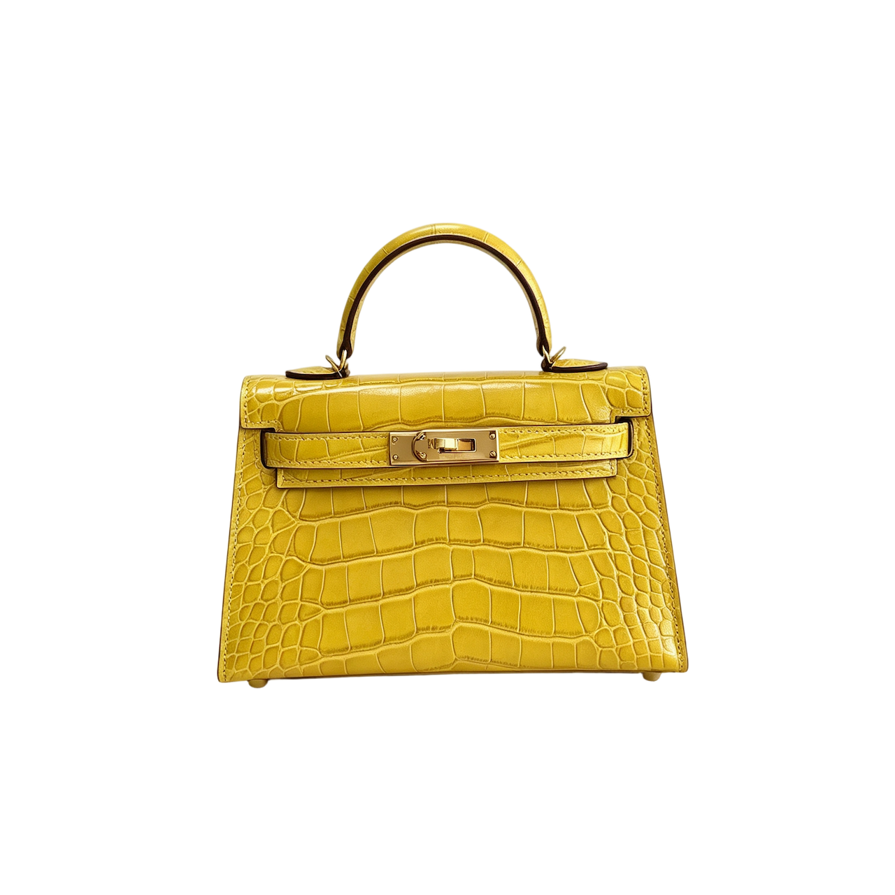 Hermès Mini Kelly II 20 — Jaune Ambre