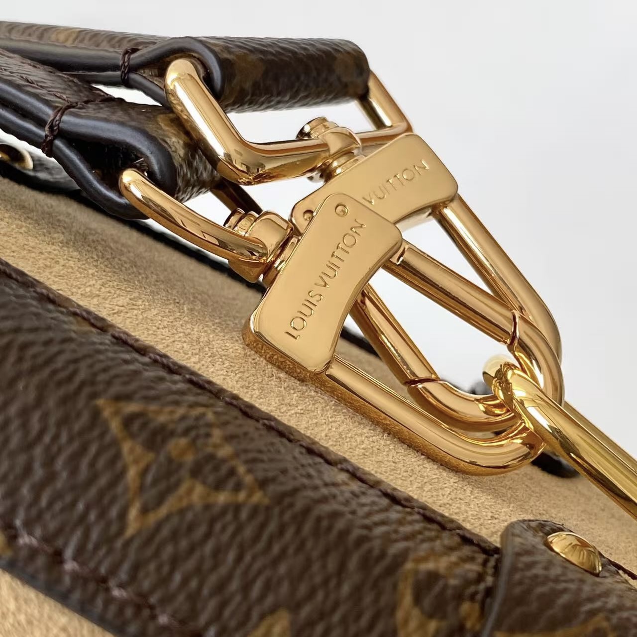 Louis Vuitton Side Trunk MM Monogram Shoulder Bag — Brown - Image 8
