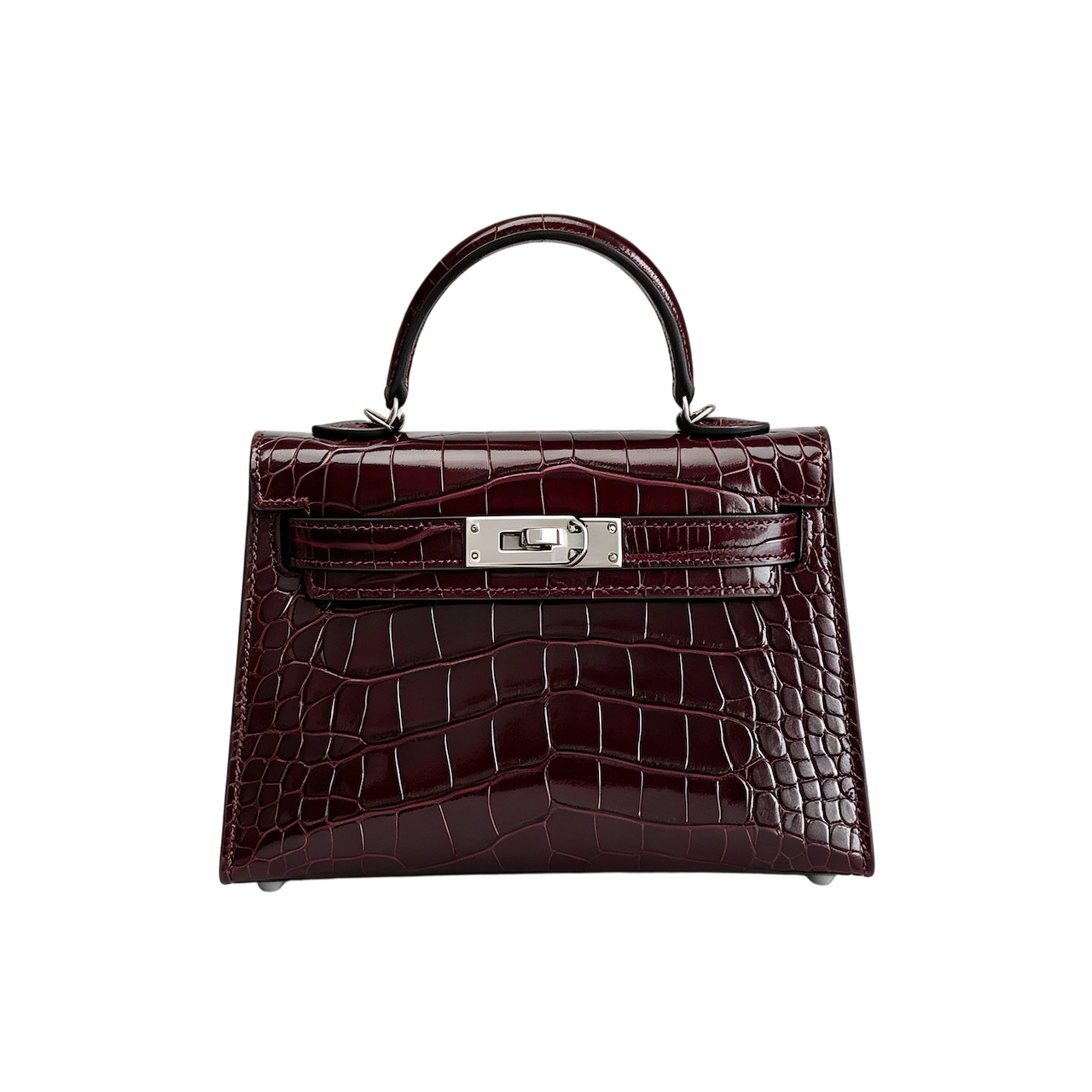 Hermès Mini Kelly II 20 — Rouge Sellier