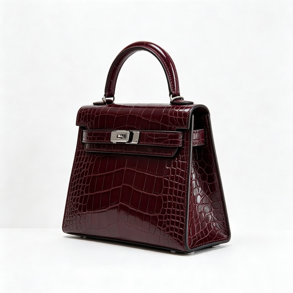 Hermès Mini Kelly II 20 — Rouge Sellier - Image 2