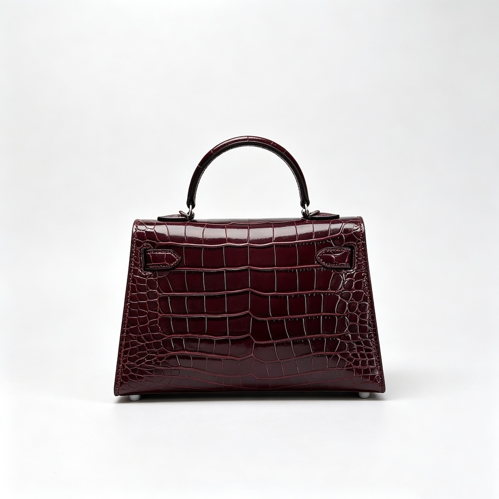 Hermès Mini Kelly II 20 — Rouge Sellier - Image 3