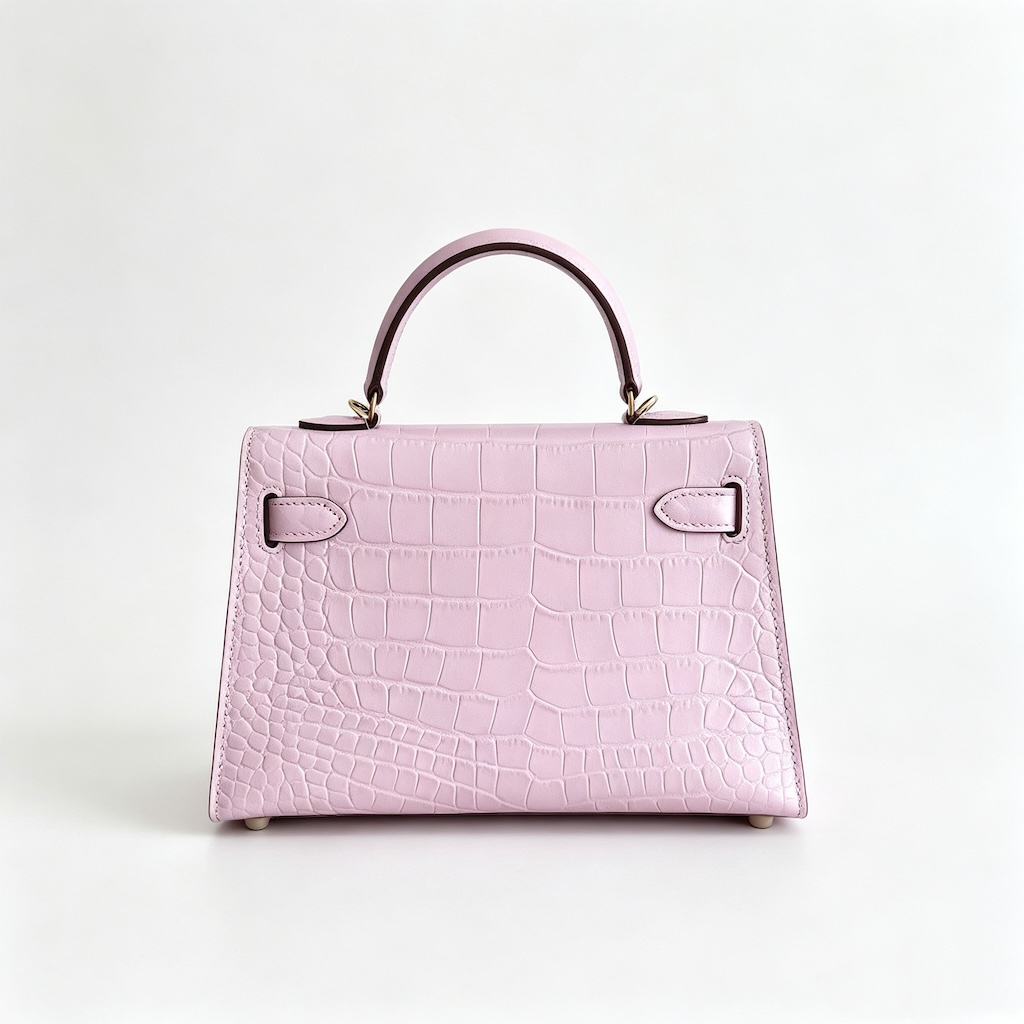 Hermès Mini Kelly II 20 — Mauve Sylvestre - Image 3