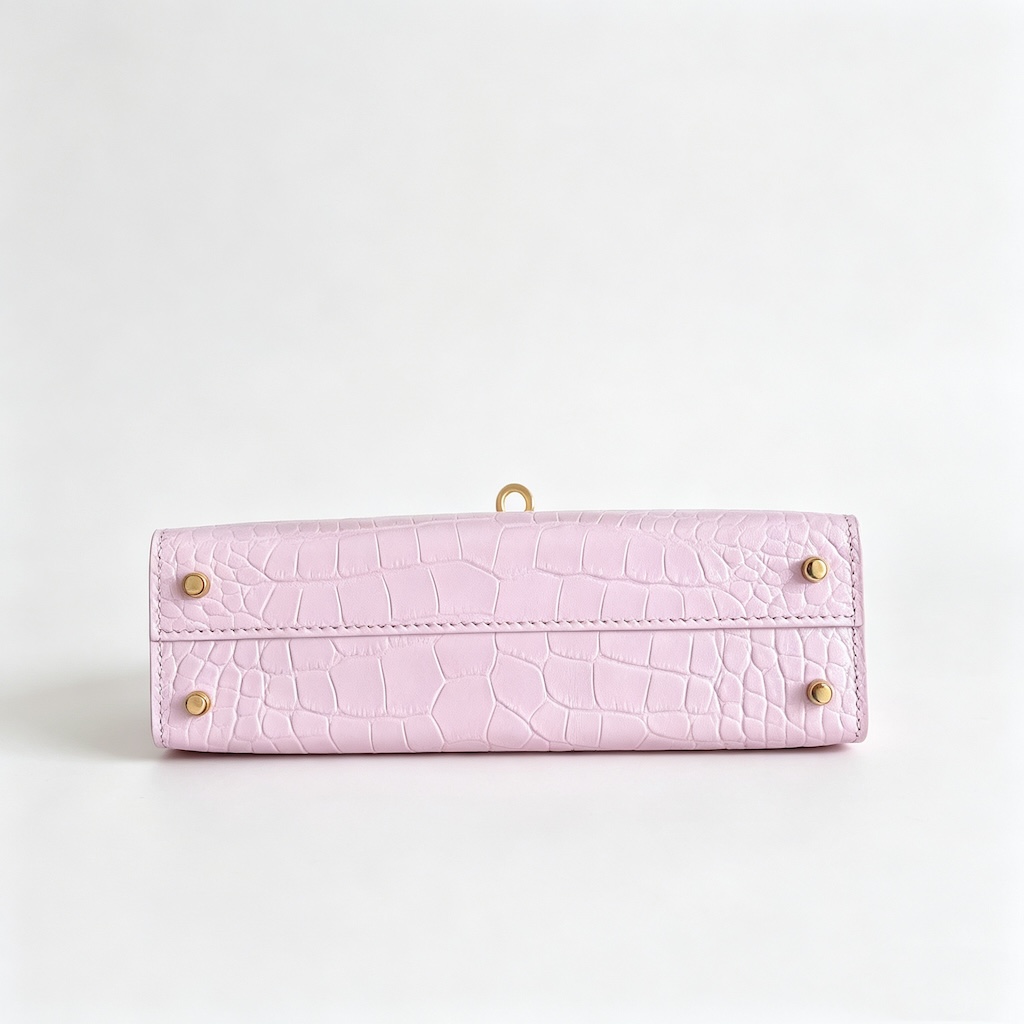 Hermès Mini Kelly II 20 — Mauve Sylvestre - Image 5
