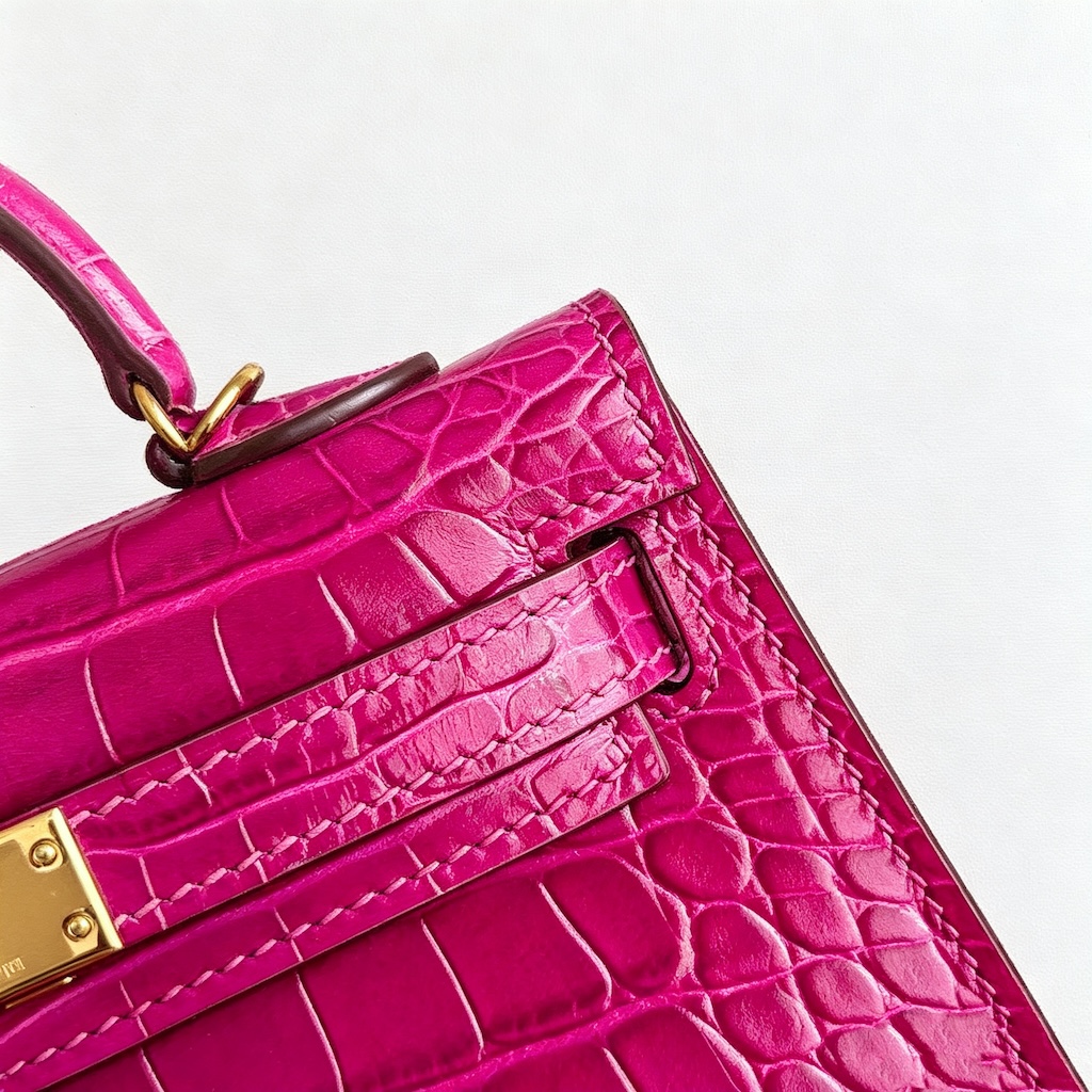 Hermès Mini Kelly II 20 — Magnolia - Image 4