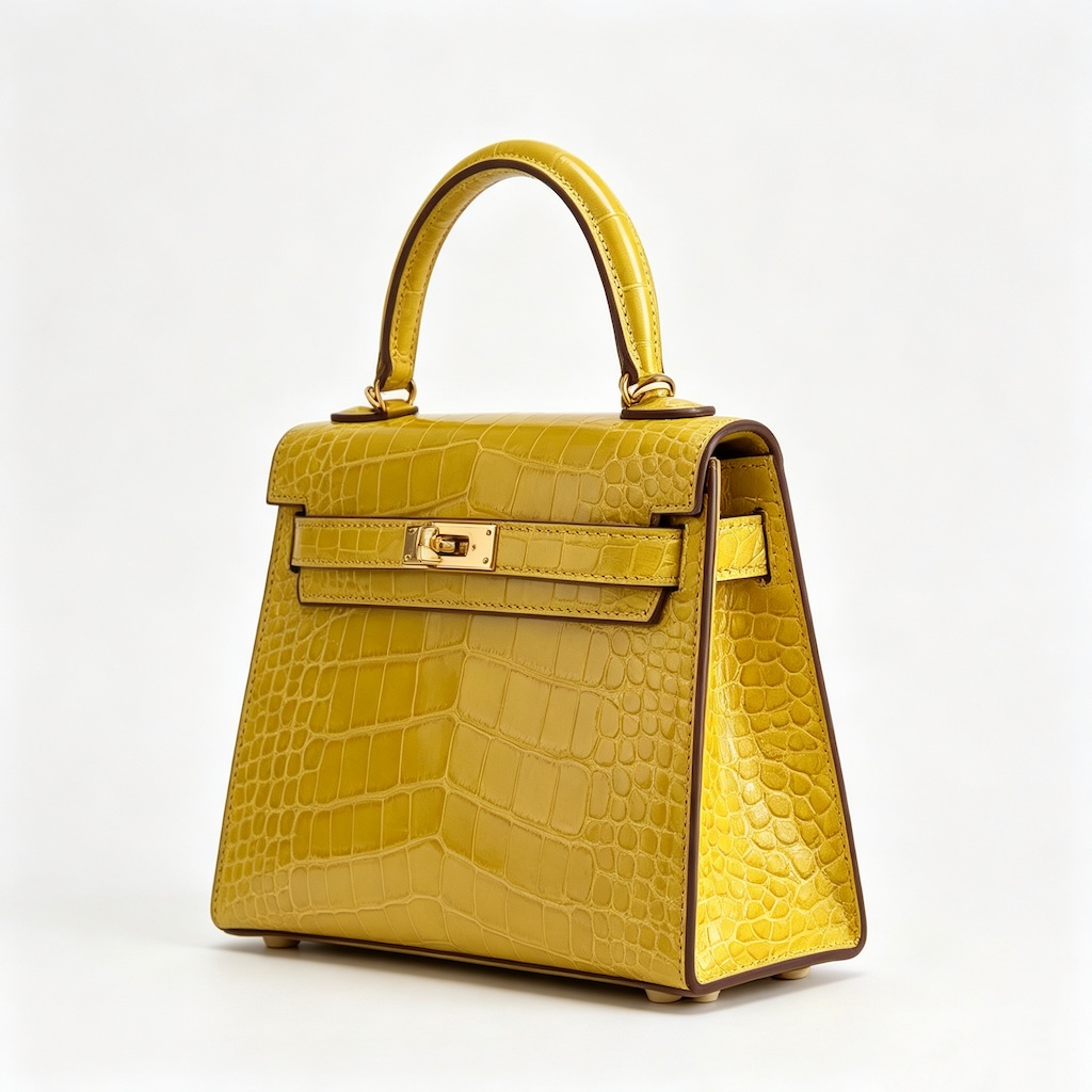 Hermès Mini Kelly II 20 — Jaune Ambre - Image 2