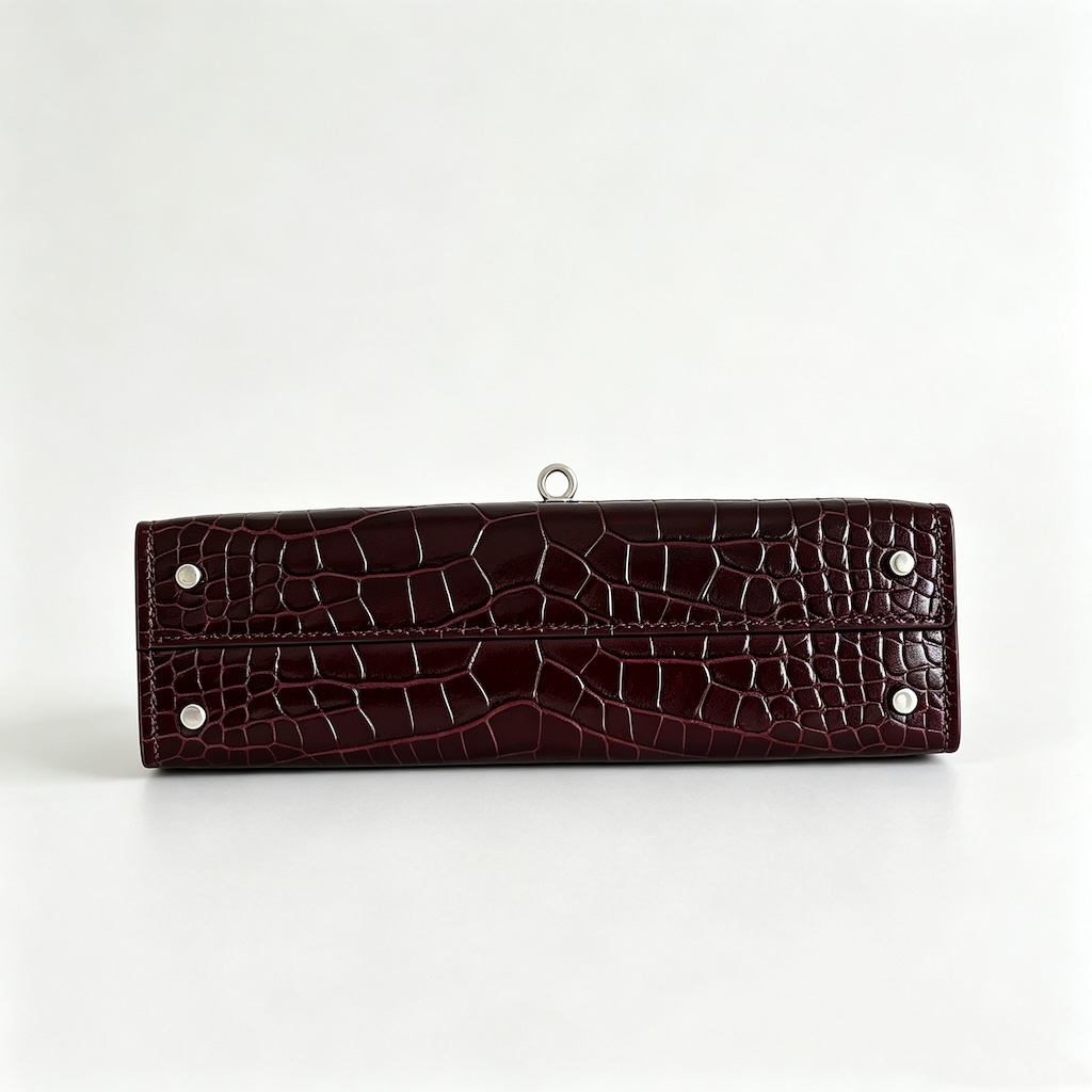 Hermès Mini Kelly II 20 — Rouge Sellier - Image 4