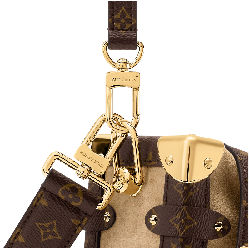 Louis Vuitton Side Trunk MM Monogram Shoulder Bag — Brown - Image 4