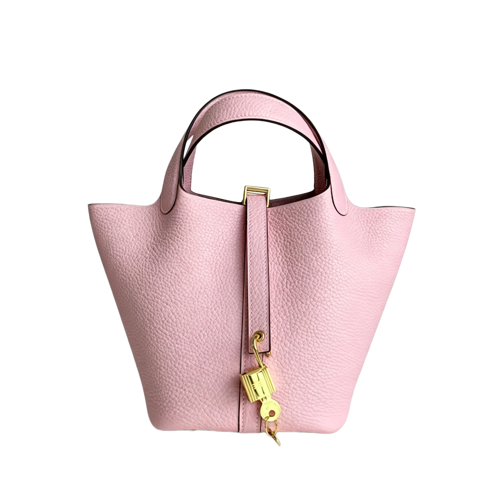 Hermès Picotin Lock 22 — Rose Sakura